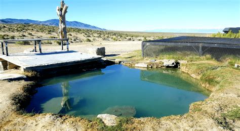 Top 6 Hot Springs In Nevada Map