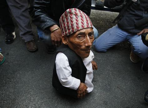 Nepalese man declared world's shortest