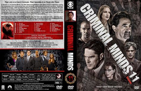 Criminal Minds - Season 11 (2016) R1 Custom DVD Covers & Labels - DVDcover.Com