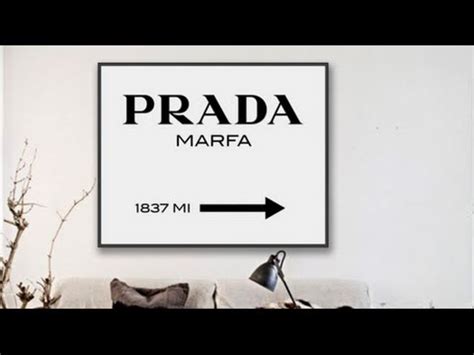 DIY PRADA MARFA SIGN (Gossip Girl) - YouTube