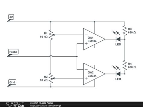 Logic Probe - CircuitLab