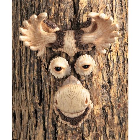 3 Animal Tree Faces - 112930, Decorative Accessories at Sportsman's Guide