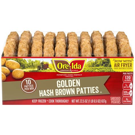 Ore-Ida Golden Hash Brown Patties Reviews 2020