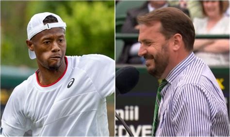 Wimbledon star Christopher Eubanks' heart-in-mouth moment sparks nervous laugh from umpire ...