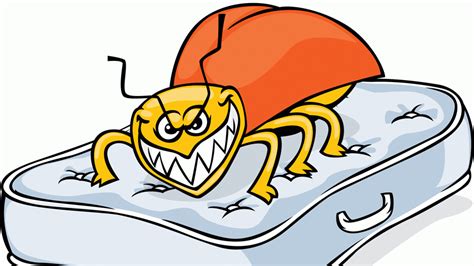 Cartoon Bed Bugs Pictures - Bugs Tiny Head Itch Hair Human Fleas Making ...