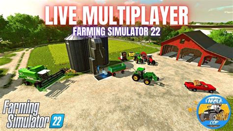 FS22 - FARMING SIMULATOR 22 - RTX 3060 + RYZEN 5 5600 TESTANDO COM AMIGOS MULTIPLAYER LIVE ON ...