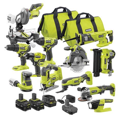 Home Depot: Ryobi ONE+ 18V Cordless 12-Tool Combo Kit with 3 Batteries and Charger - $599 (PCK850KN)