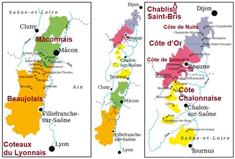 France - Burgundy - Bourgogne AOC | wein.plus Wine Regions