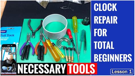 Clock Repair For Total Beginners - Lesson 1 - YouTube