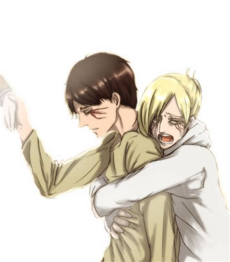 Awww... Eren and Annie | Attack on titan fanart, Eren and annie, Attack ...