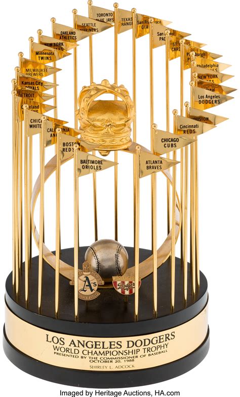 1988 Los Angeles Dodgers World Series Trophy.... Baseball | Lot #13161 | Heritage Auctions