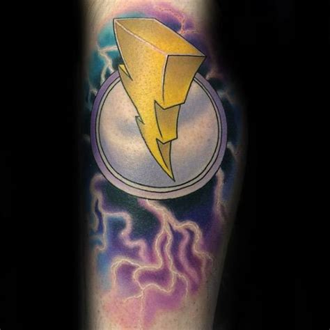 50 Power Rangers Tattoo Designs For Men - Superpower Ink Ideas