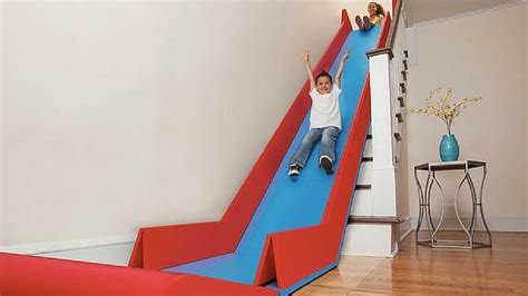 Meet SlideRider, The Foldable Staircase Slide You Can Place Over Your ...