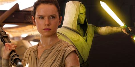 Why Rey's Yellow Lightsaber Is Perfect For Her New Jedi Order Movie