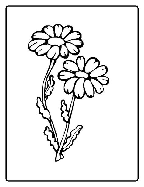 Flower Coloring Pages 2 | Coloring Pages To Print