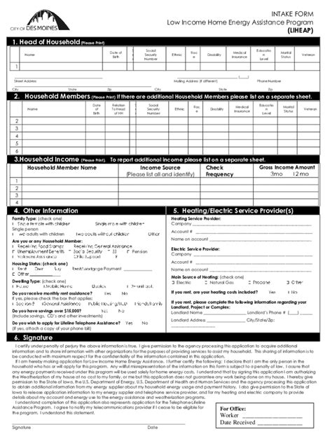 Liheap Iowa Online Application - Fill Online, Printable, Fillable ...