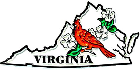 Virginia State Outline