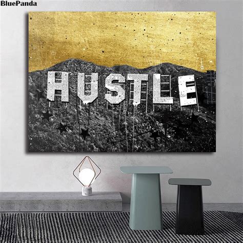 Hustle Wall Art, Mind of a Hustler Heart of a Queen Canvas Printf