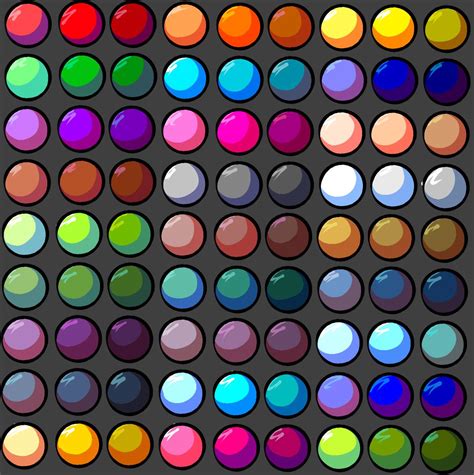 FNF Color Palette by CIGX64 on DeviantArt