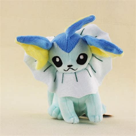 16cm Anime Plush Toys Kawaii Vaporeon Animal Plush Doll Baby Soft Stuffed Plush Doll Toys-in ...