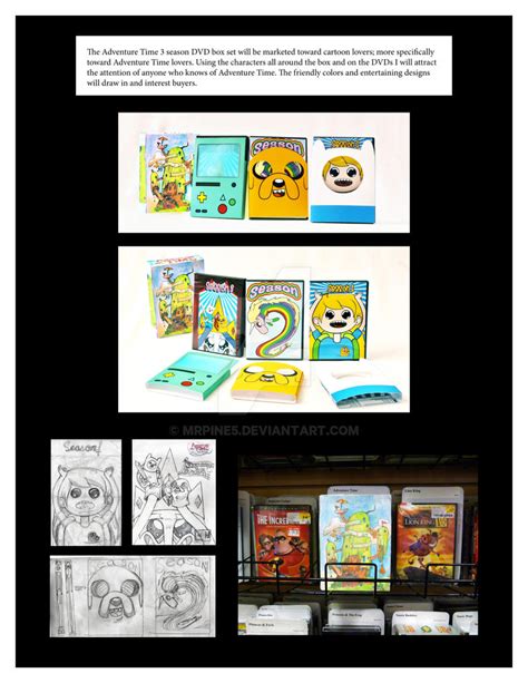 adventure time dvd box set by MrPine5 on DeviantArt