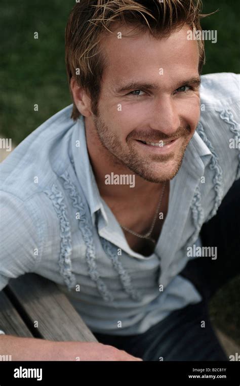 33-year-old man, smiling Stock Photo - Alamy