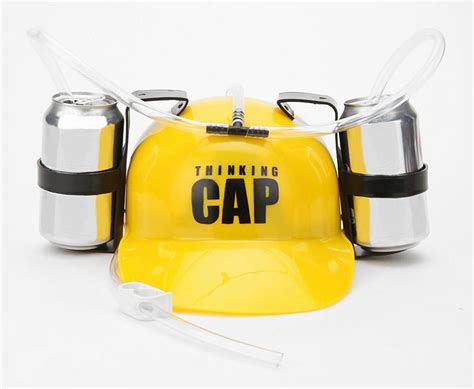 Thinking Cap Drinking Helmet | Gadgetsin