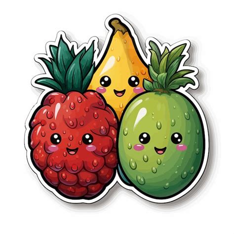 Premium Vector | Fruit art