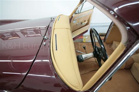 Gallery: Jaguar XK150 FHC Biscuit Interior – K&H European Auto Upholstery