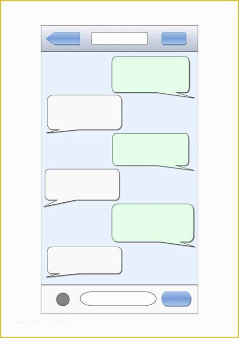 Text Message Templates Free Of Text Message Template for Microsoft Word Free Phone ...