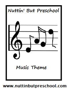 Preschool Theme: Music on Pinterest | Preschool Music, Preschool Music Lessons and Music