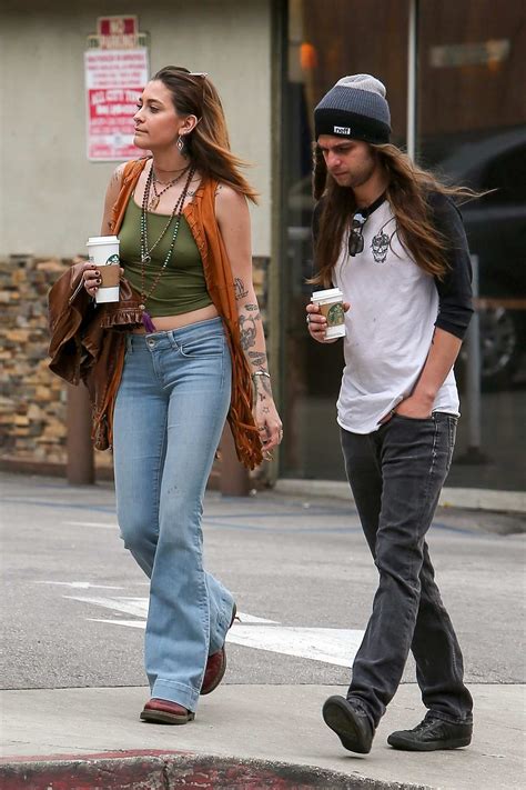 paris jackson makes a coffee run with her new boyfriend gabriel glenn in west hollywood, los ...