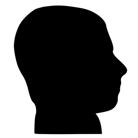 Free Headshot Silhouette, Download Free Headshot Silhouette png images ...