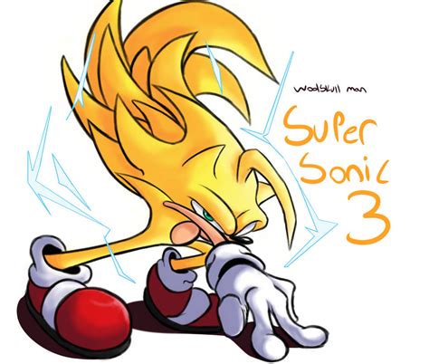 Super Sonic 3 by woolskullman on DeviantArt