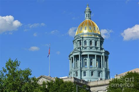 Colorado State Capitol Building Gold Dome Photograph by Jeff Zehnder - Fine Art America