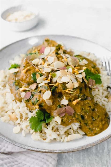 Chicken and Spinach Curry (Palak Chicken) | The Real Food Geek