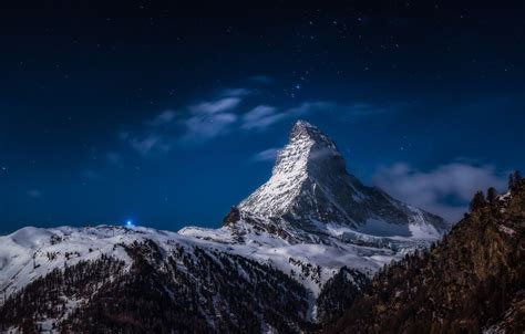 Matterhorn Starry Sky Wallpapers - Wallpaper Cave