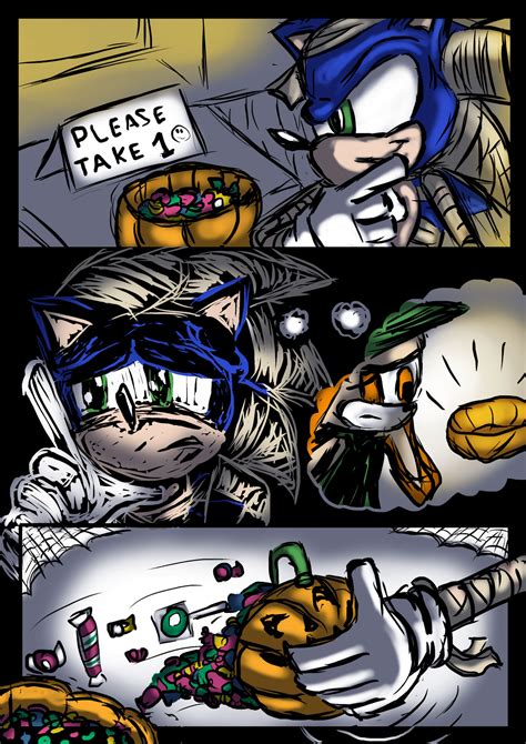 Sonic Halloween Fanart Comic by LegendofRemnant on DeviantArt