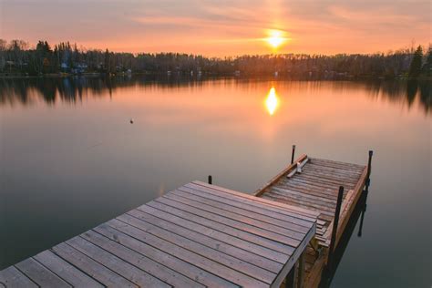 Sunset On The Dock : r/pics