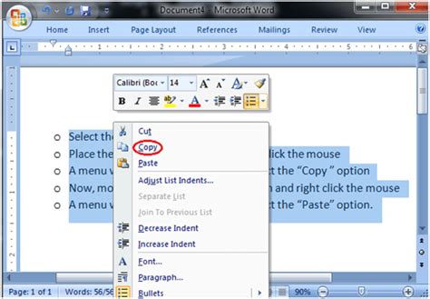 How to Copy and Paste Text in MS Word - ncert books