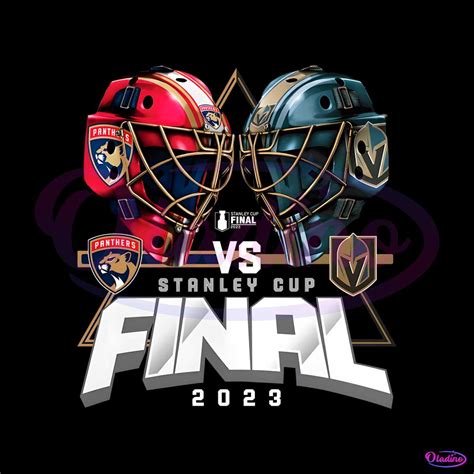 Florida Panthers vs Vegas Golden Knights 2023 Stanley Cup Final PNG