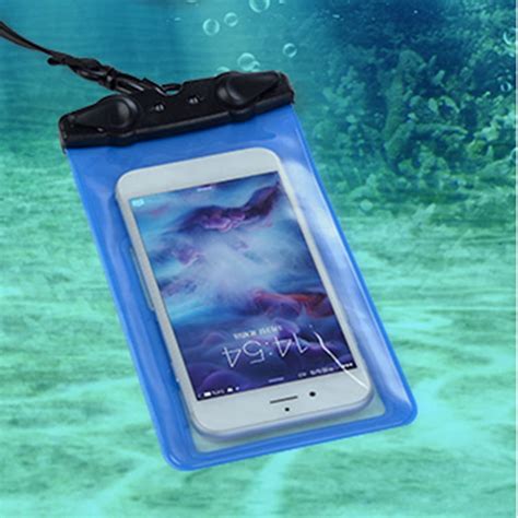 Waterproof Phone Pouch, Underwater Waterproof CellPhone Case Dry Bag with Lanyard & Armband ...