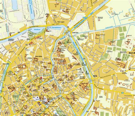 Brugge Map - Belgium