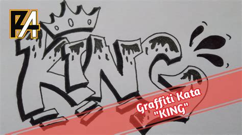 #Graffiti - Menggambar Graffiti King - YouTube