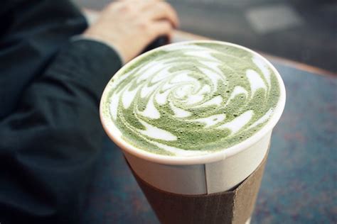 Matcha Latte | Hot matcha latte on a windy day in Vancouver ...