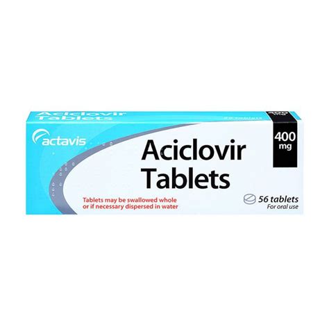 Buy Aciclovir (400mg) Tablets | Medicine Direct Online Pharmacy