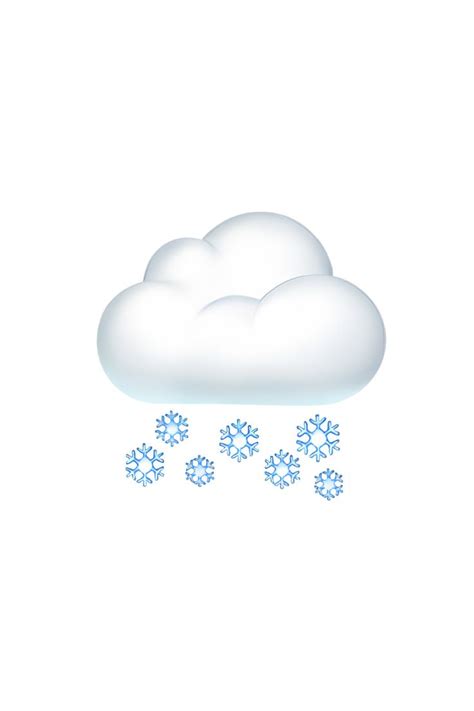 🌨️ Cloud With Snow Emoji in 2024 | Cloud emoji, Snow clouds, Emoji