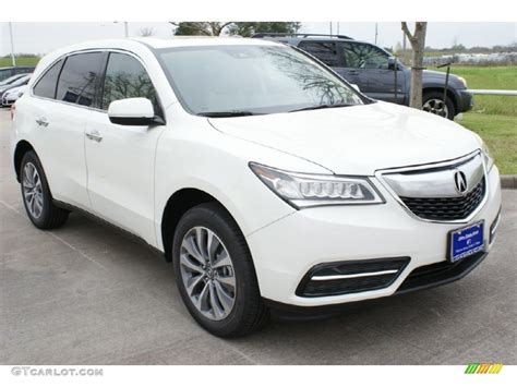 2016 White Diamond Pearl Acura MDX Technology #104230124 Photo #47 | GTCarLot.com - Car Color ...