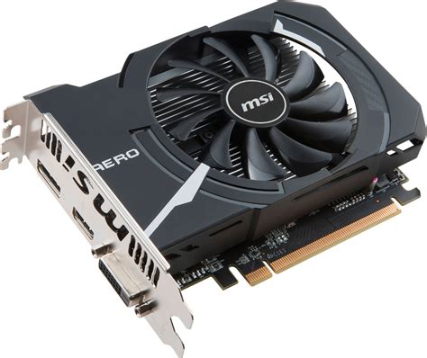 Customer Reviews: MSI AMD Radeon RX 560 AERO ITX OC 4G GDDR5 PCI ...