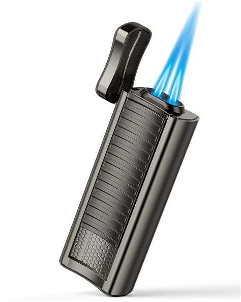 Buy Kollea Torch Lighter, Double Jet Flame Refillable Butane Lighter ...